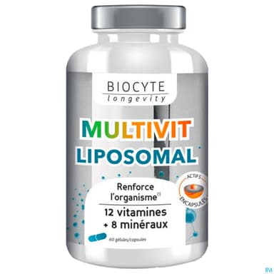 BIOCYTE MULTIVIT LIPOSOMAL GEL60