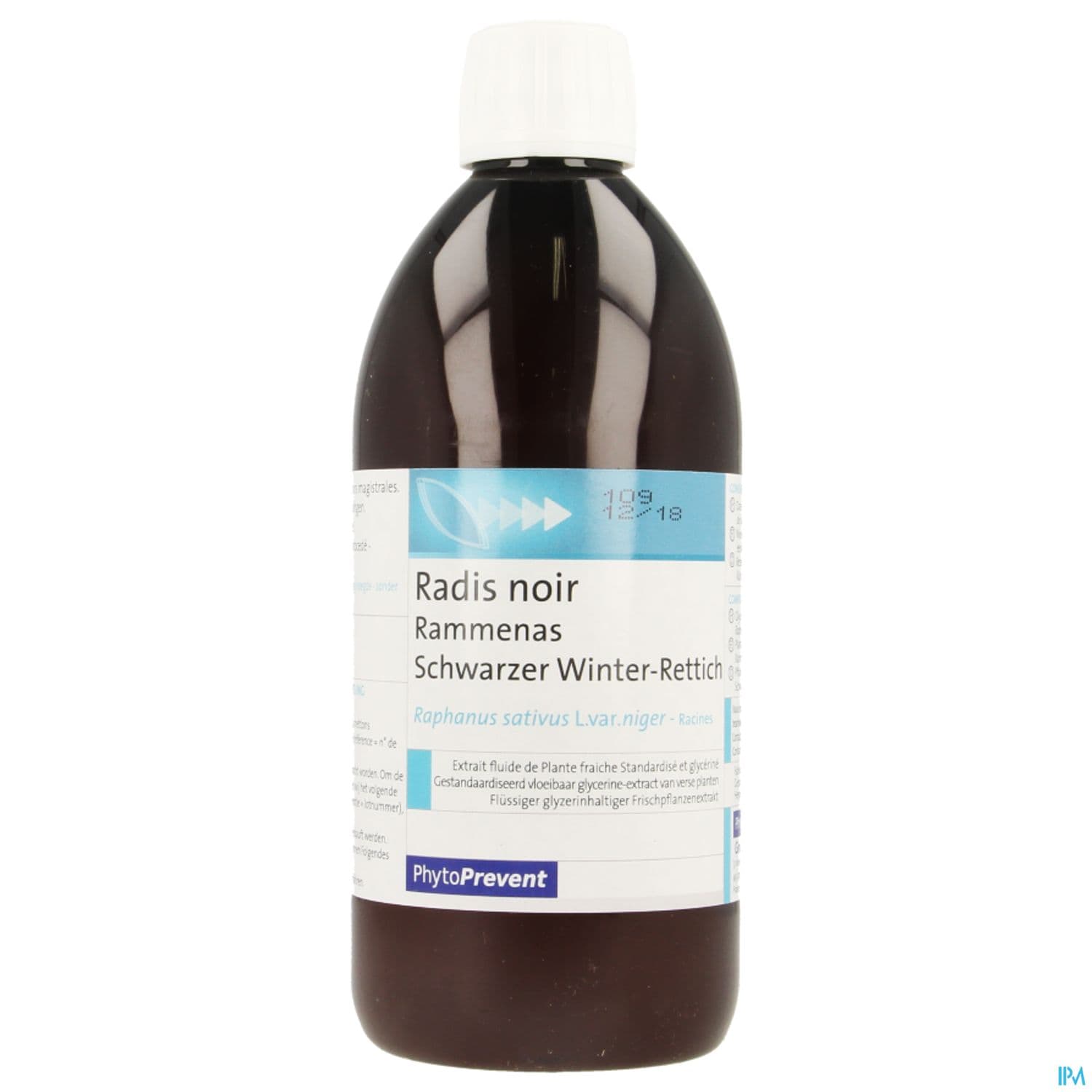 EPS RADIS NOIR FL 500ML