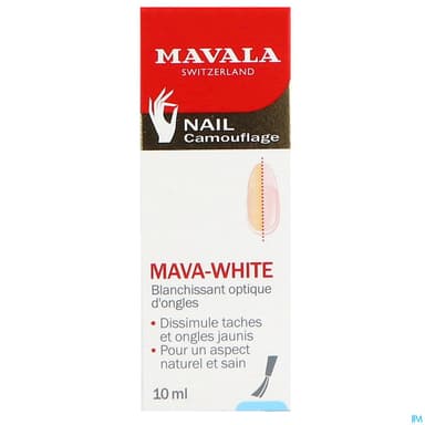 MAVALA MAVA WHITE BLANCHI ONGL10ML