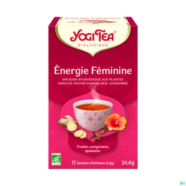 Yogi Tea Energie Feminine Bio Infusette 2g 17