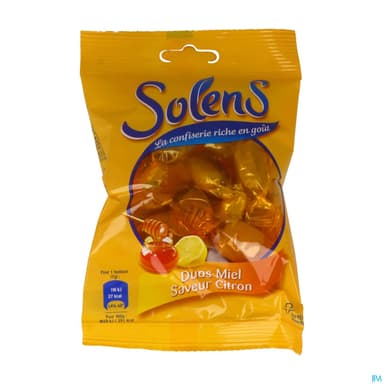SOLENS PASTILLE DUO MIEL/CITR 100G