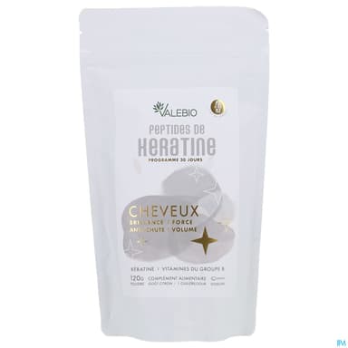 Valebio Peptides De Keratine Poudre 120g