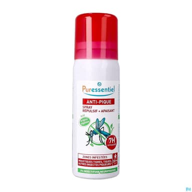 Puressentiel Spray Repulsif Antipique Aux He Bio 75ml