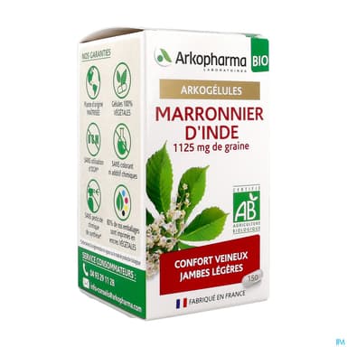 Arkopharma Arkogelules Marronnier Inde Bio Gelule 150