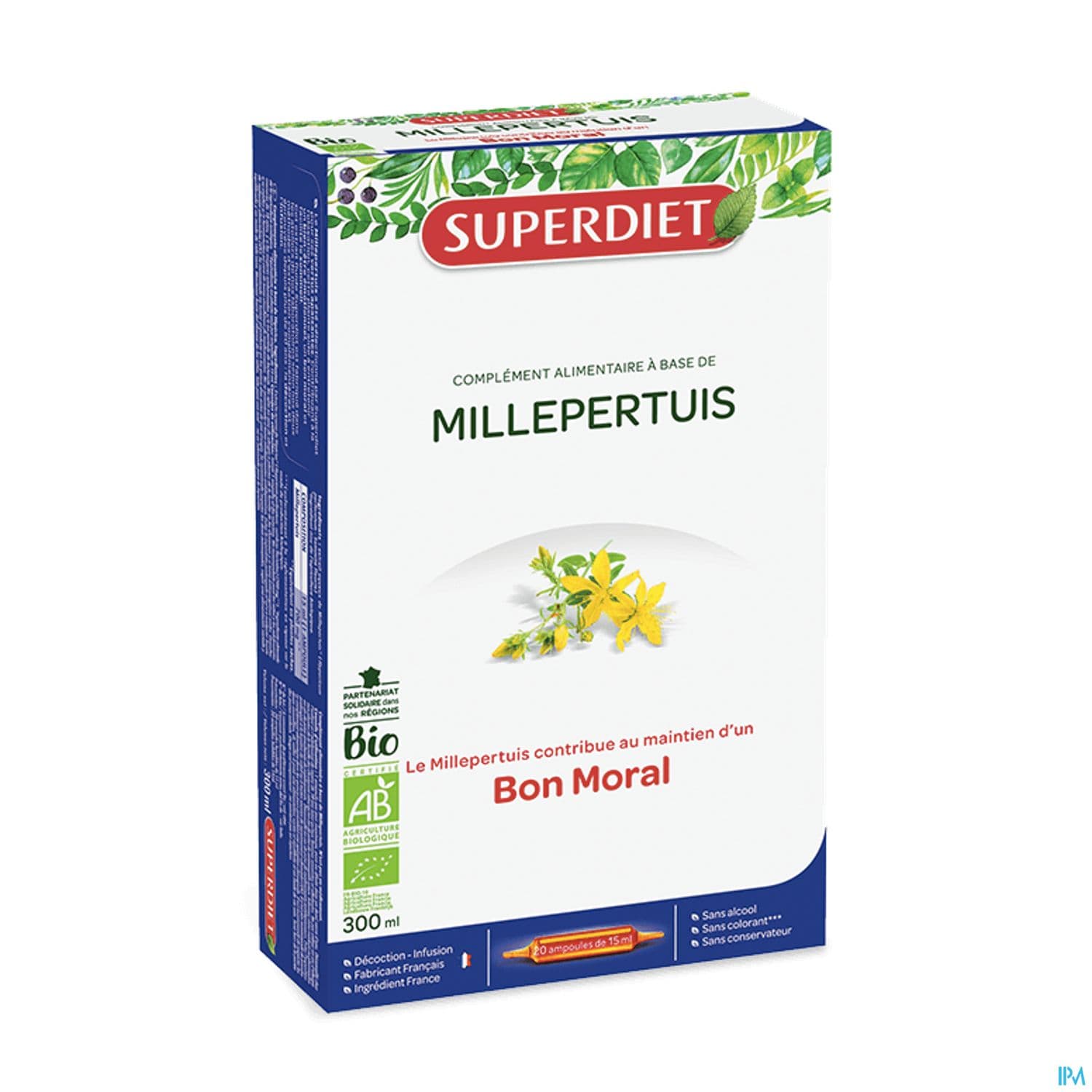 SUPERDIET MILLEPERTUIS BIO AMP20