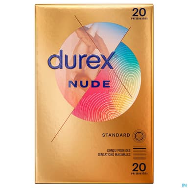 PRESERV DUREX NUDE ORIGINAL X20