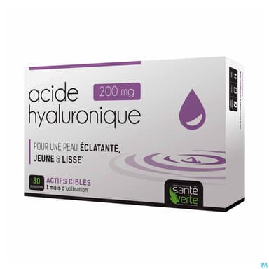 Sante Verte Acide Hyaluronique 200mg Comprime 30