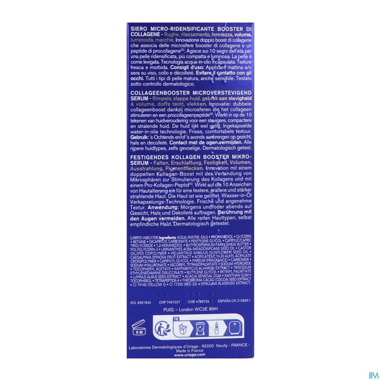 URIAGE AGE ABSOLU SERUM REDENS30ML