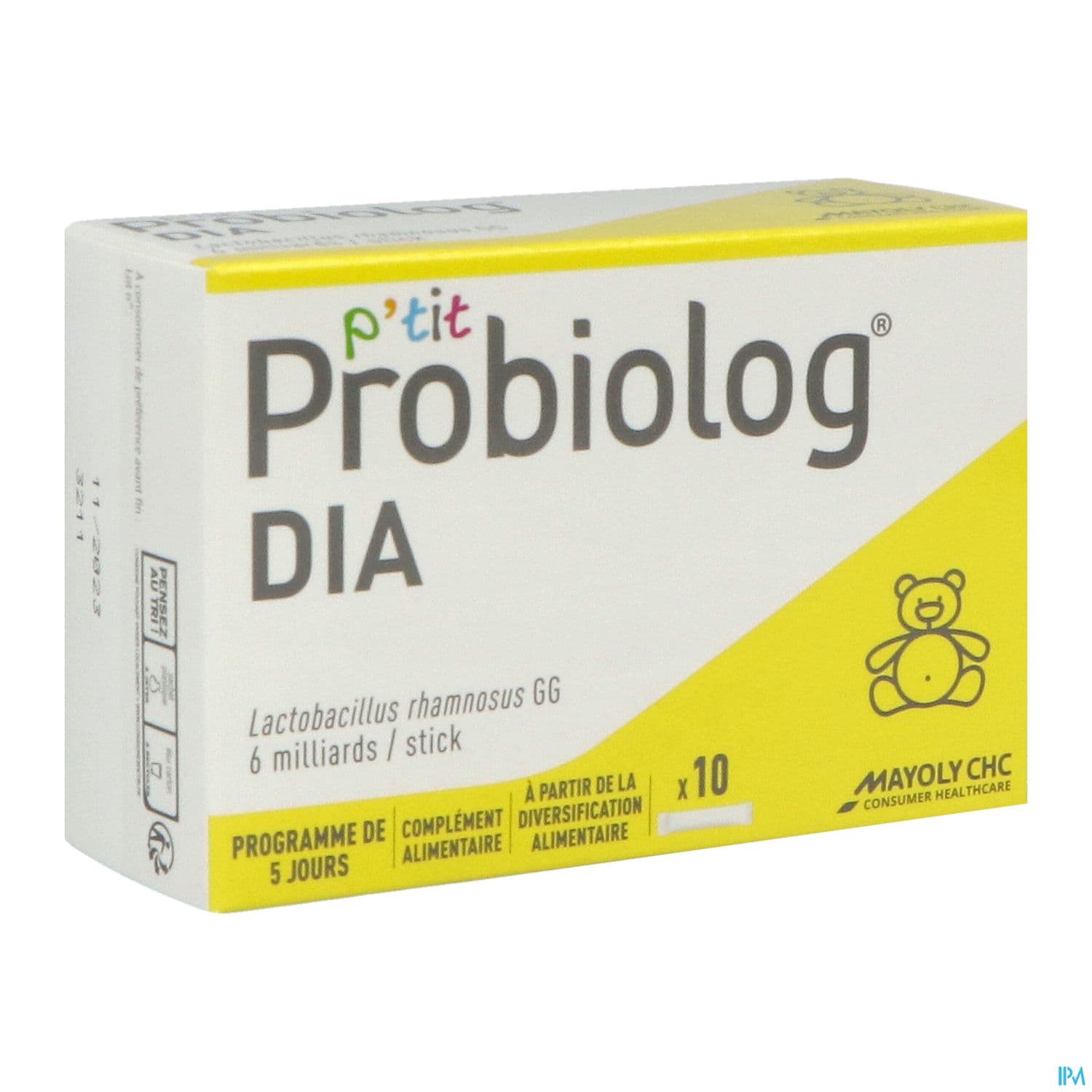 P'tit Probiolog Dia Enfant Nourrisson Poudre Stick 1g5 10