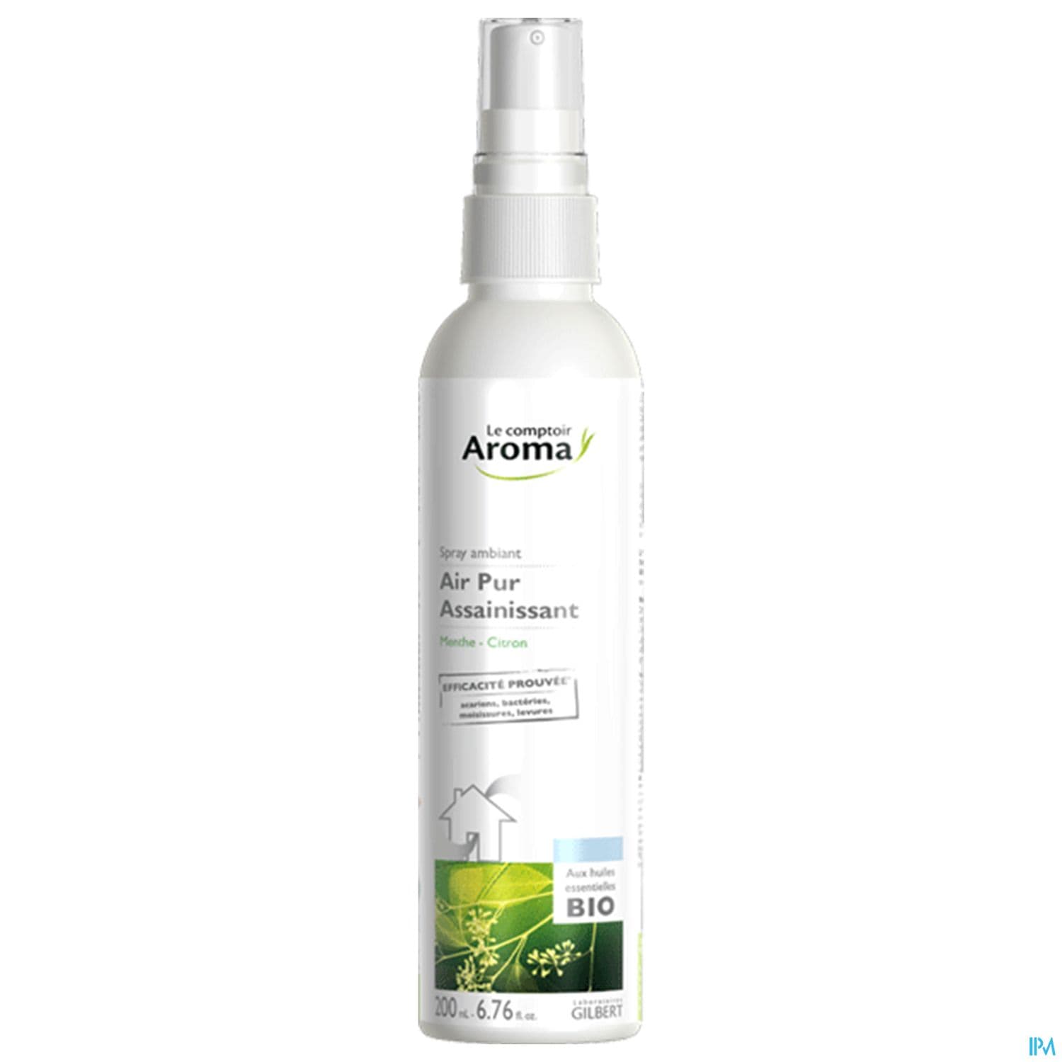 Le Comptoir Aroma Spray Air Pur Menthe Citron Bio 200ml