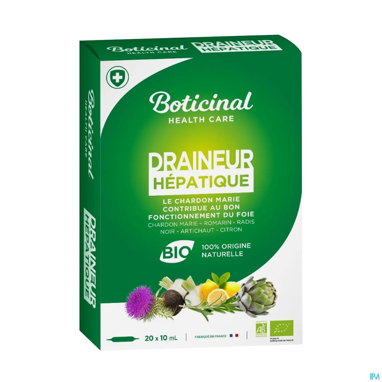 BOTICINAL DRAIN HEPATIQ BIO AMP20