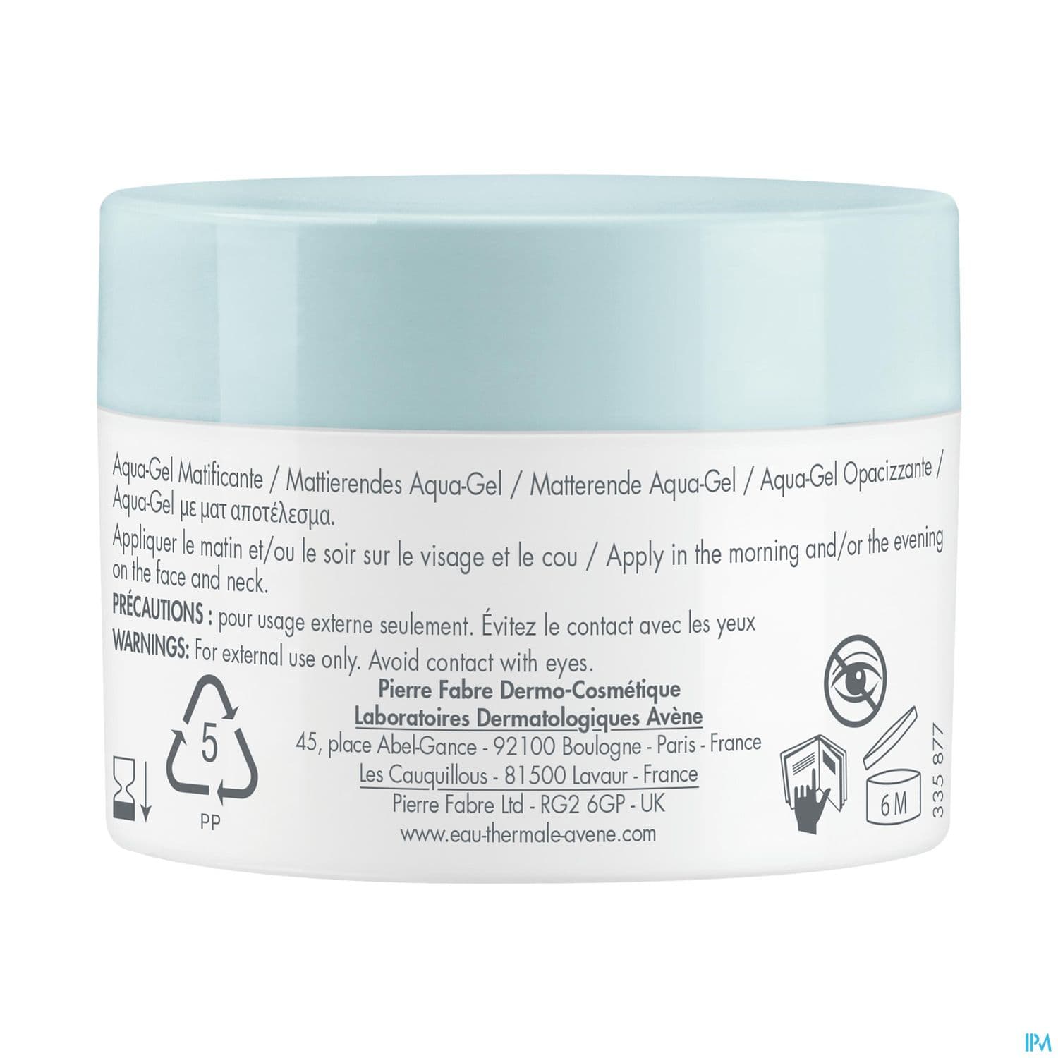 AVENE CLEANANCE AQUA GEL 50ML