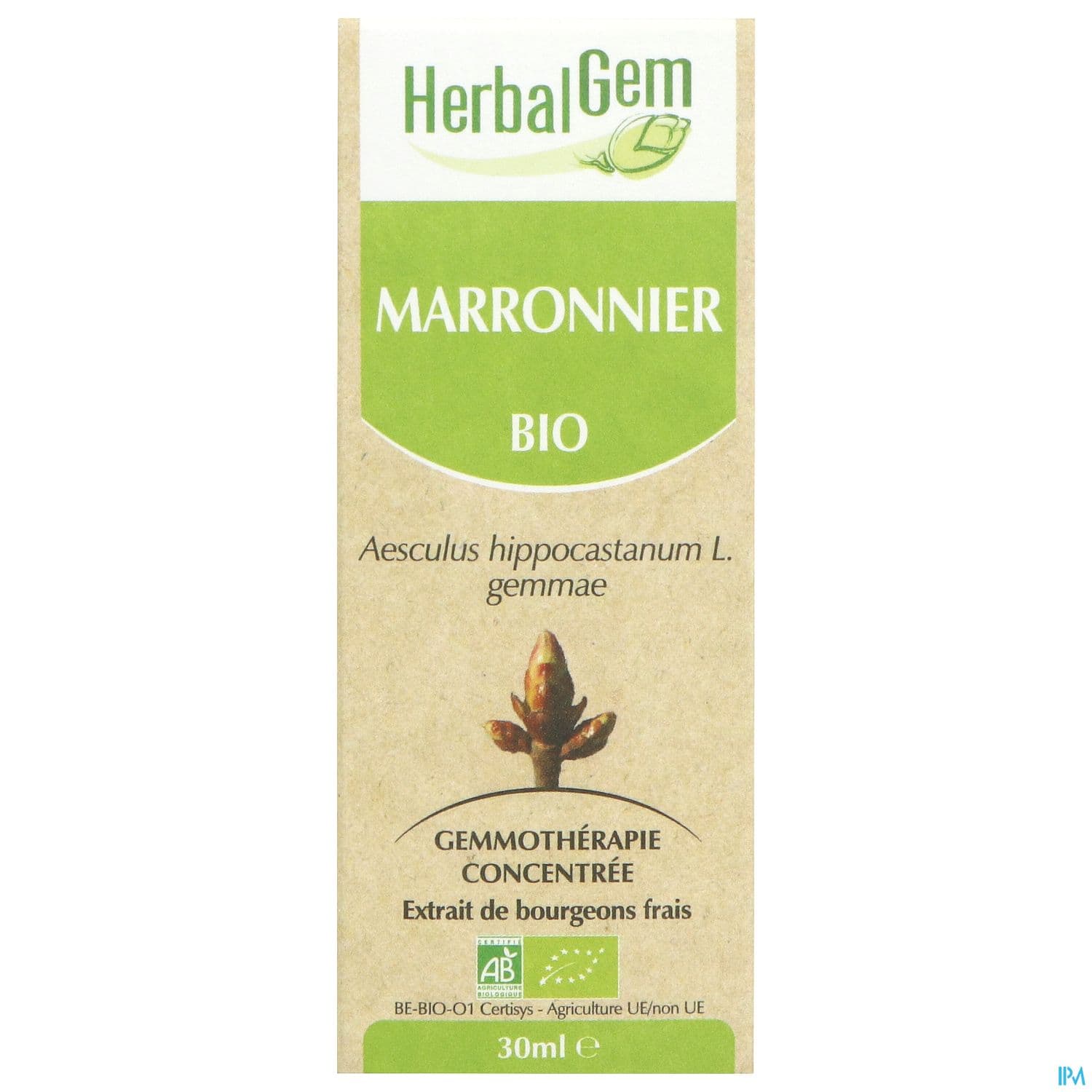Herbalgem Marronnier Bourgeon Macerat Gly Bio 30ml