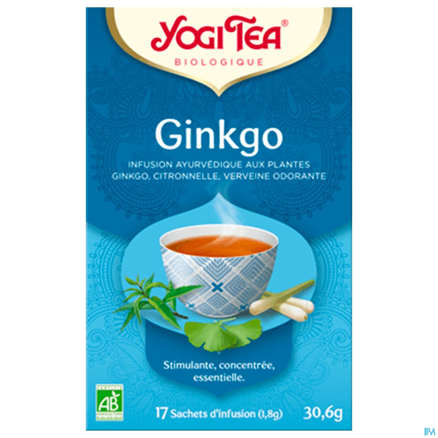 YOGI TEA GINKGO SACH 17