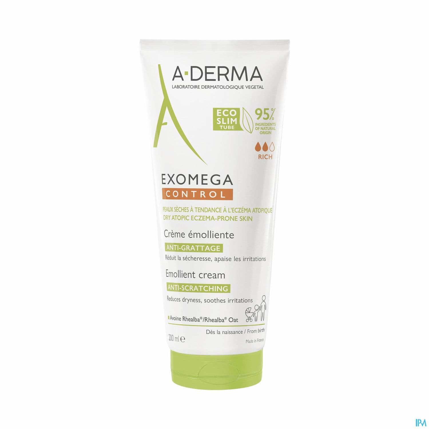 A-DERMA EXOMEGA CONT CR EMOL 200ML