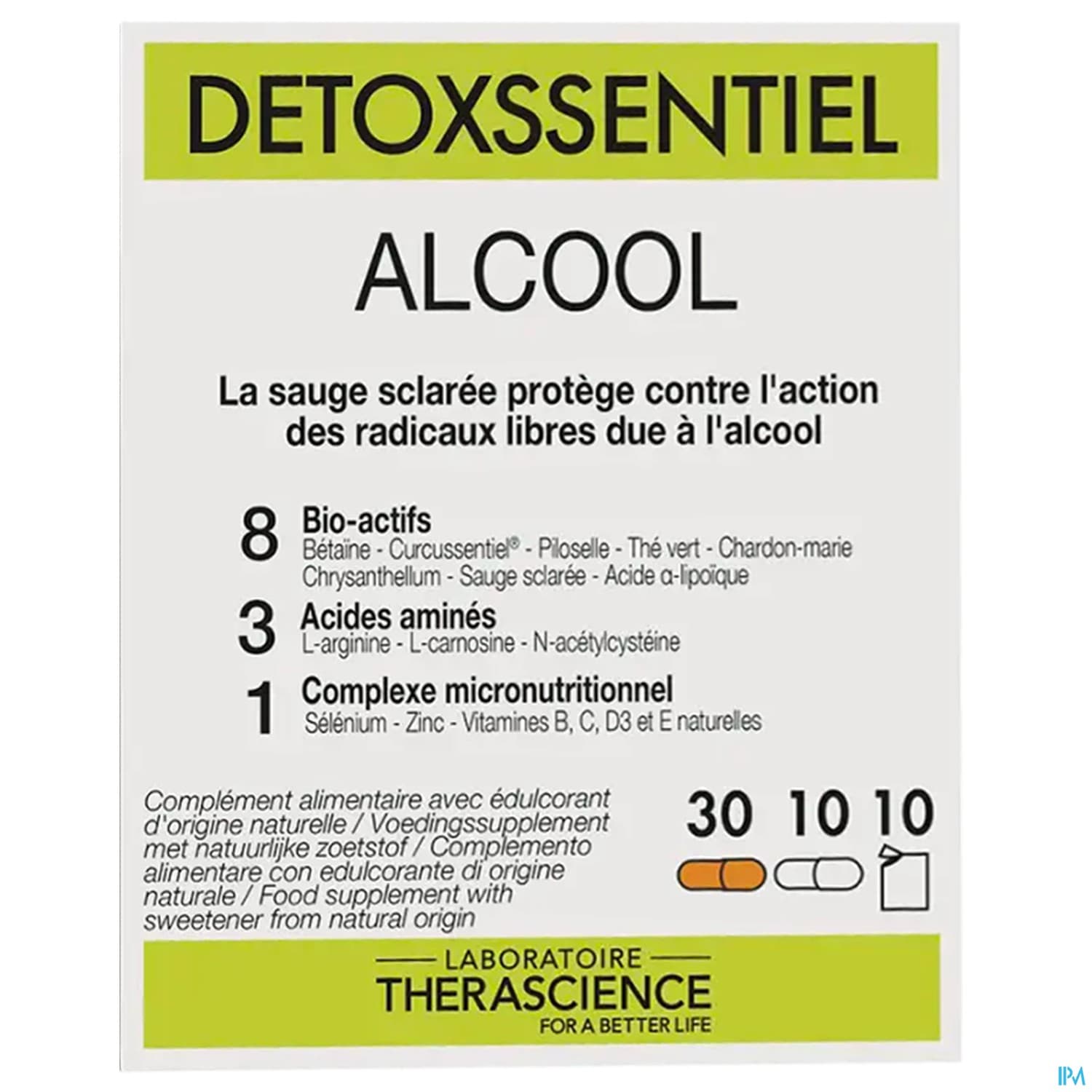 DETOXSSENTIEL OH GELUL 30+10+10