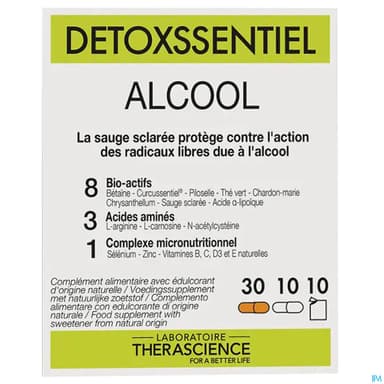 DETOXSSENTIEL OH GELUL 30+10+10
