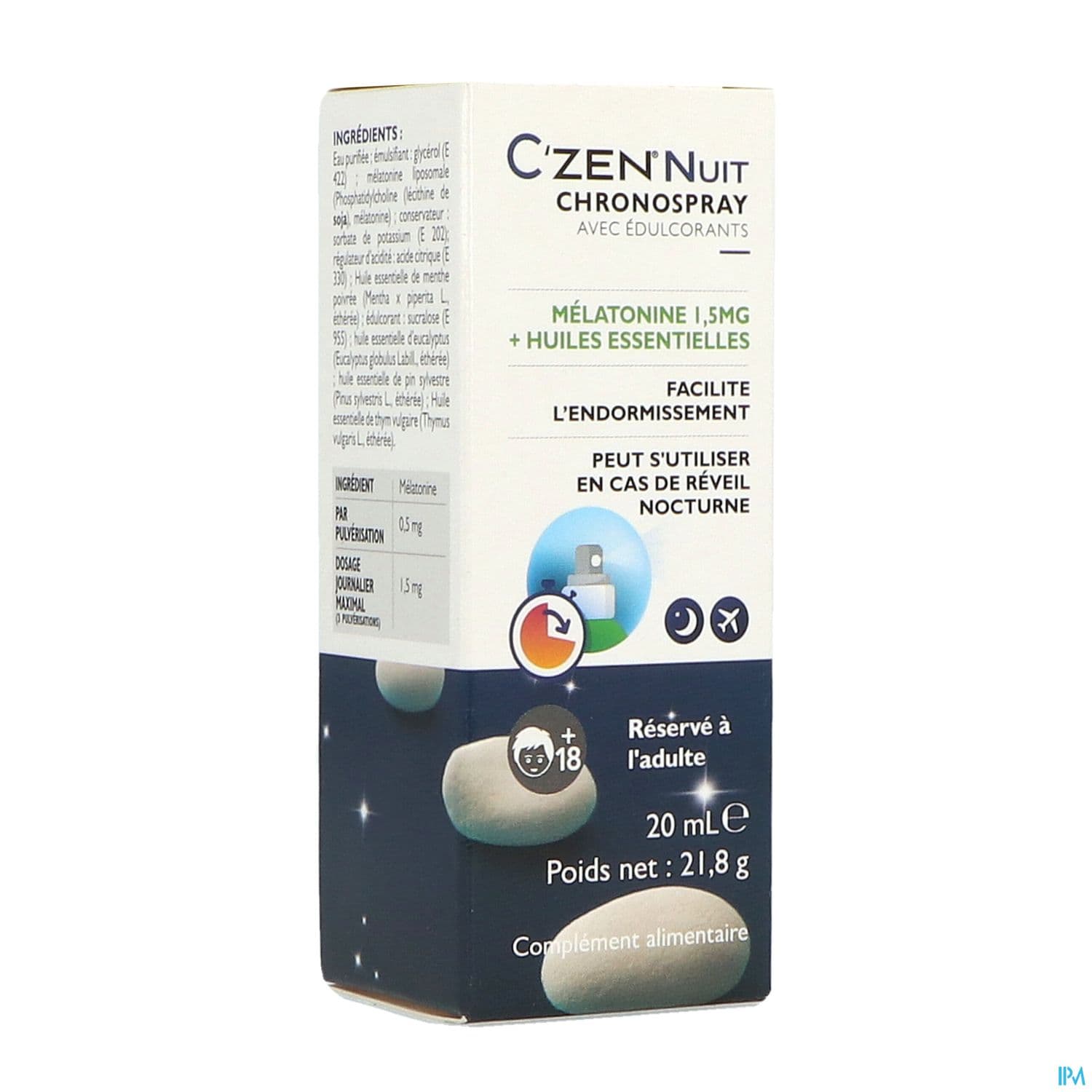 C'zen Nuit Chronospray Buccal 20ml