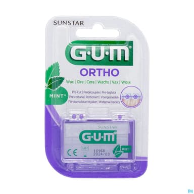 GUM ORTHOCIRE TRANS MENTHE 724