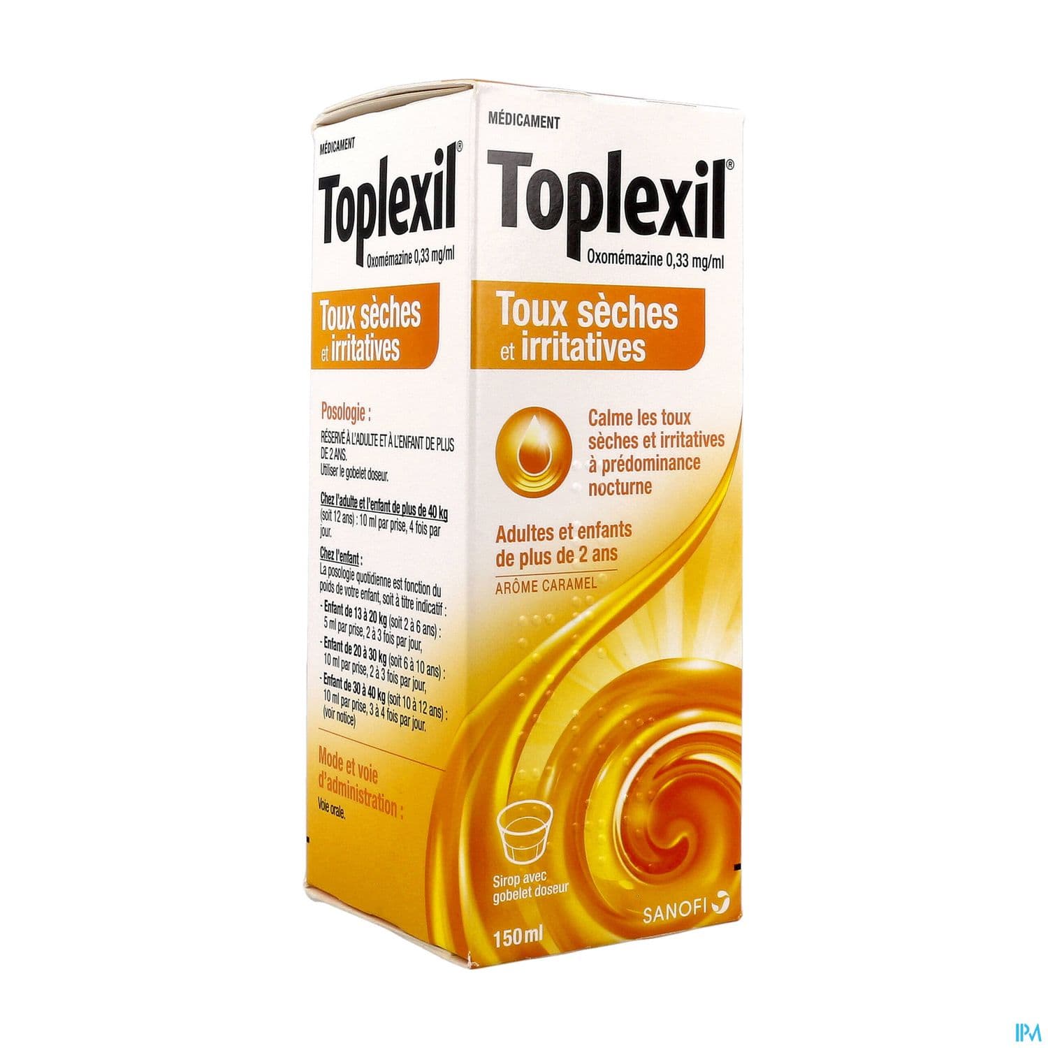 TOPLEXIL 0,33MG/ML SP 150ML