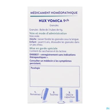 NUX VOMICA 9CH 3TG B