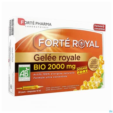 FORTE GELEE ROYAL BIO 2000MG AMP20