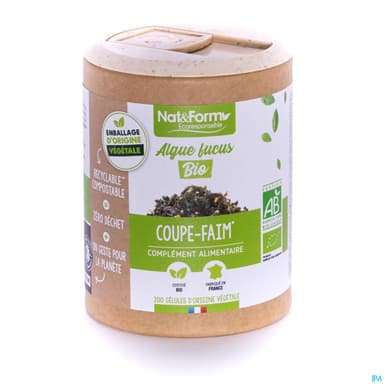 Nat Et Form Ecoresponsable Algue Fucus Bio Gelule Vegetale 200