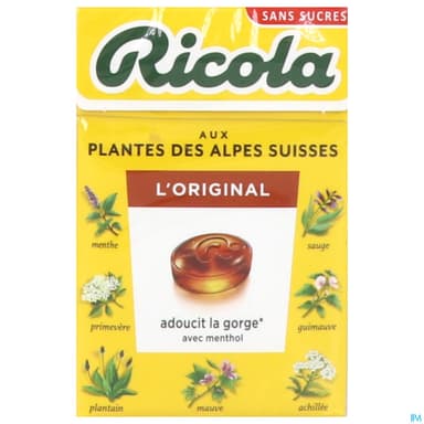 RICOLA ORIGINAL BOBON PLANTE 50G