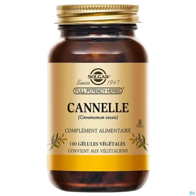 SOLGAR CANNELLE GELUL VEG 100
