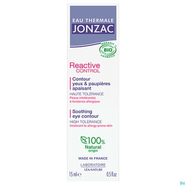JONZAC REAC CONTROL YEUX PAUP 15ML
