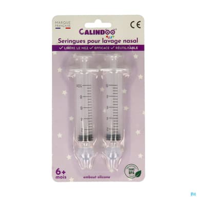 CALINDOO SERINGUE LAVAGE NASAL.