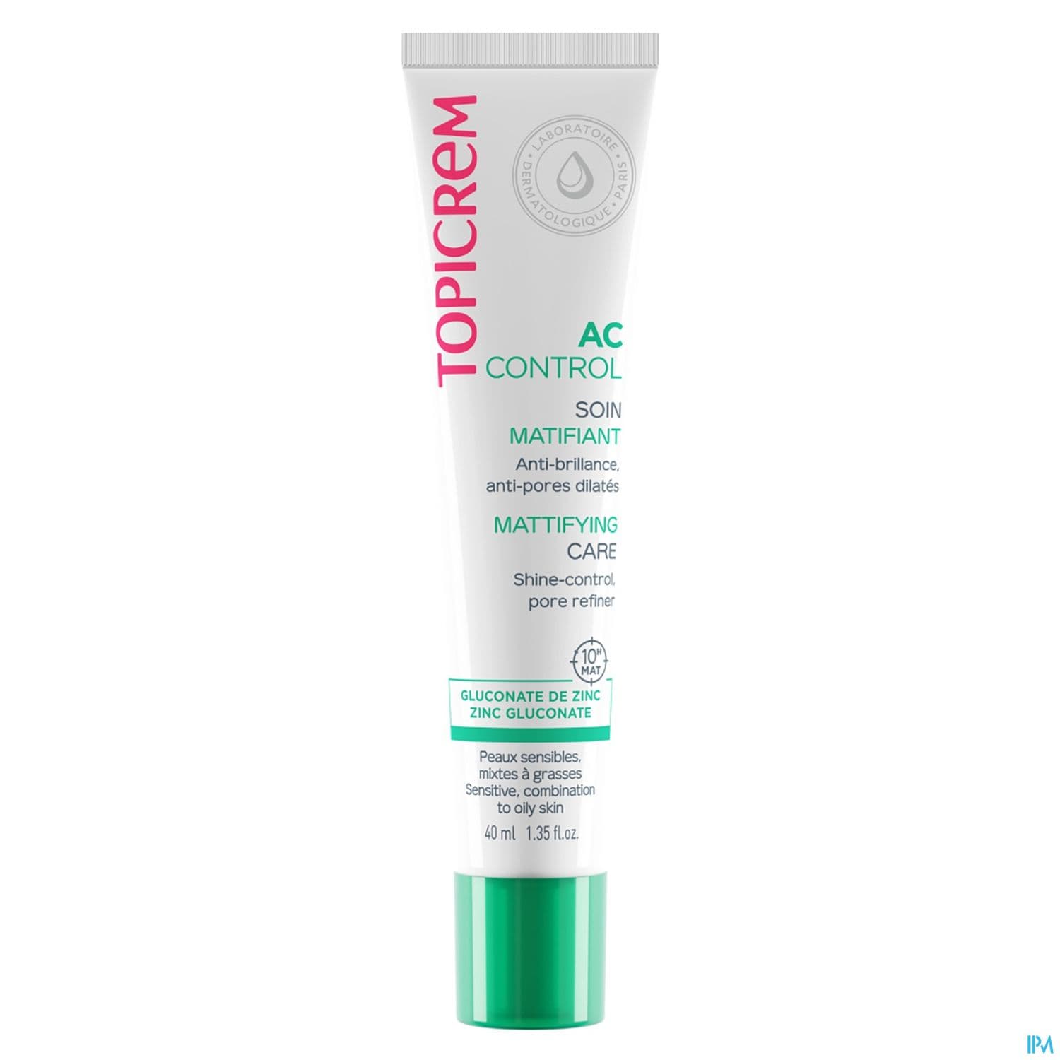 Topicrem Ac Fluide Matifiant Tube 40ml