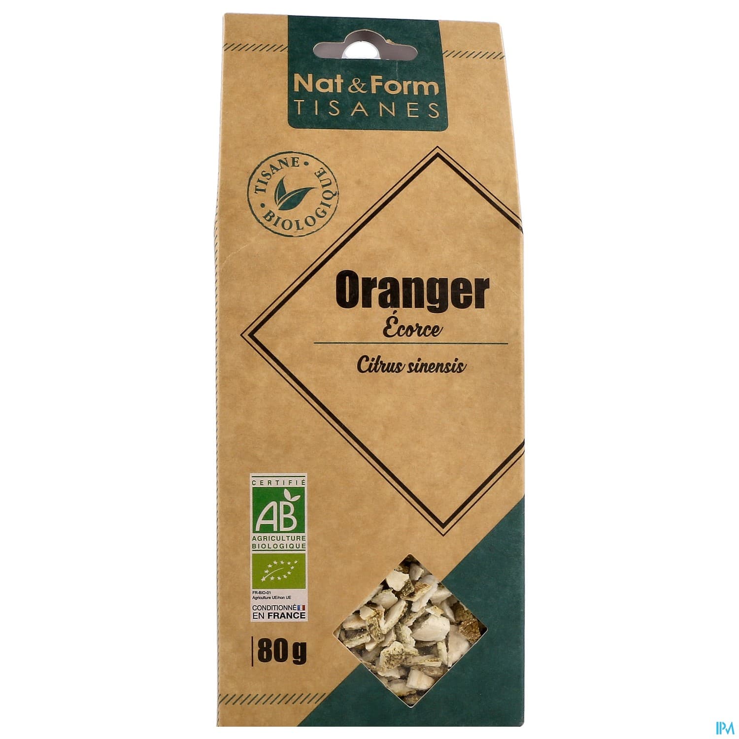 NAT&FORM TIS ORANGER BIO 80G