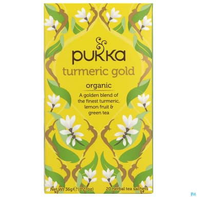 Pukka The Vert Or De Curcuma Bio Sachet 20