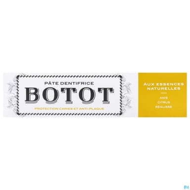 Botot Dentifrice Anis Citrus Reglisse 75ml