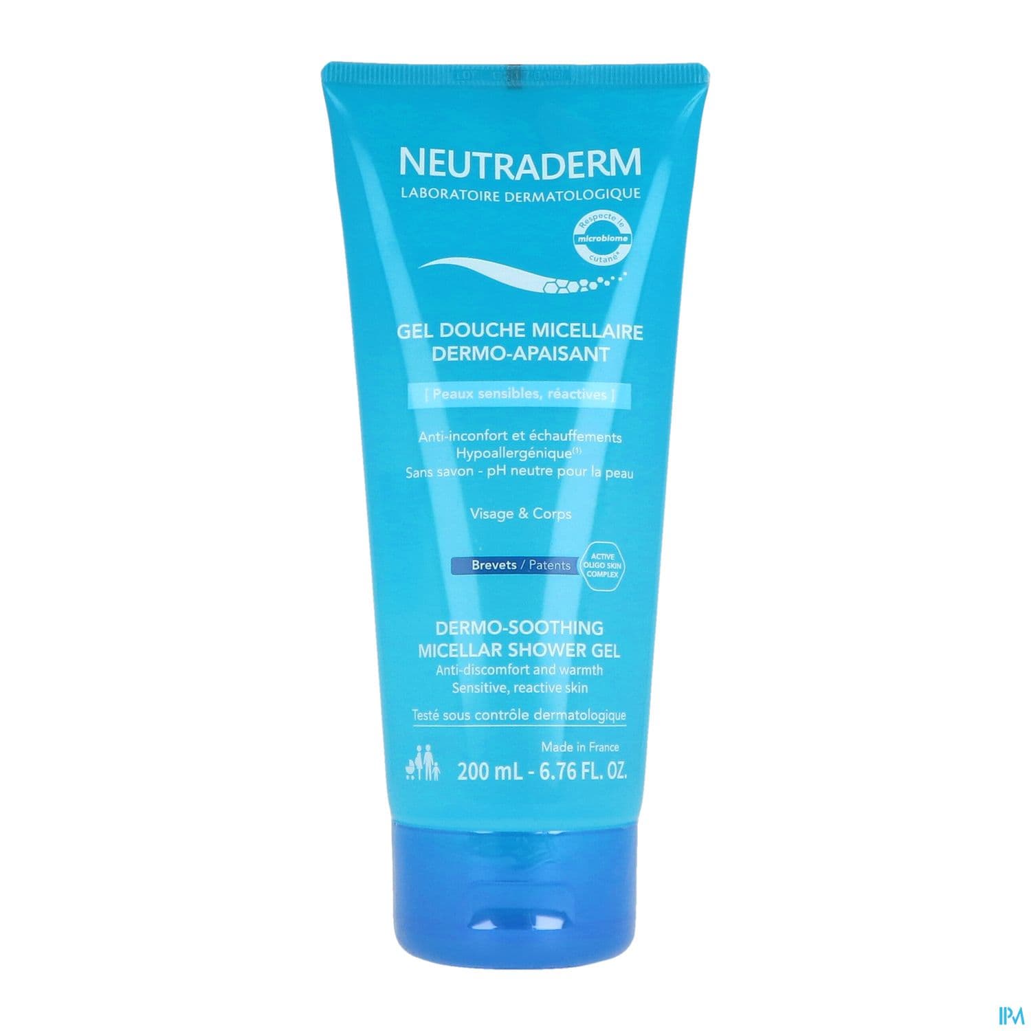 NEM GEL DCH MICEL DERMO-APAIS200ML — Pharmacie grande armée Marseille