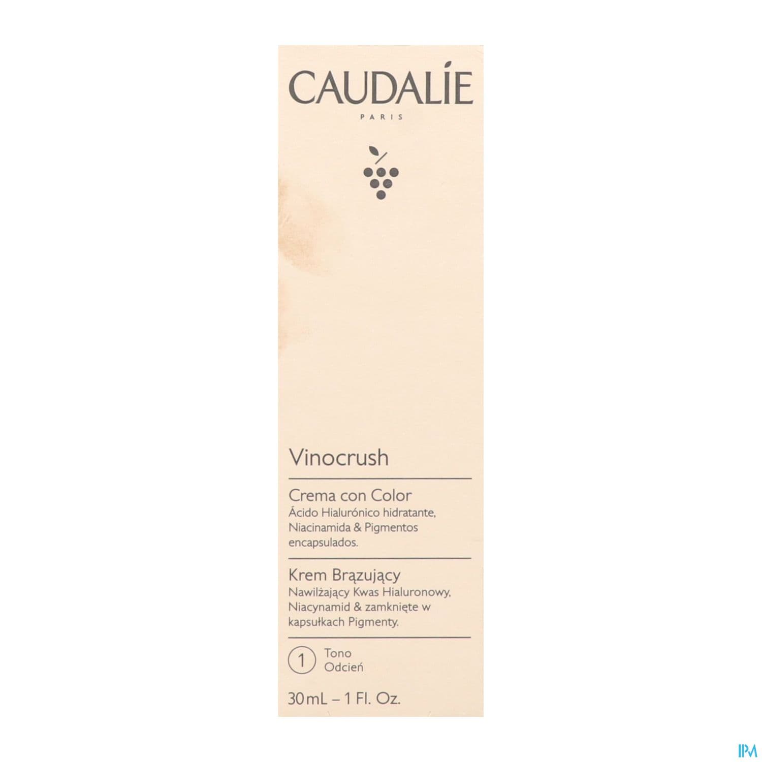 Caudalie Vinocrush Creme Teintee 1 30ml