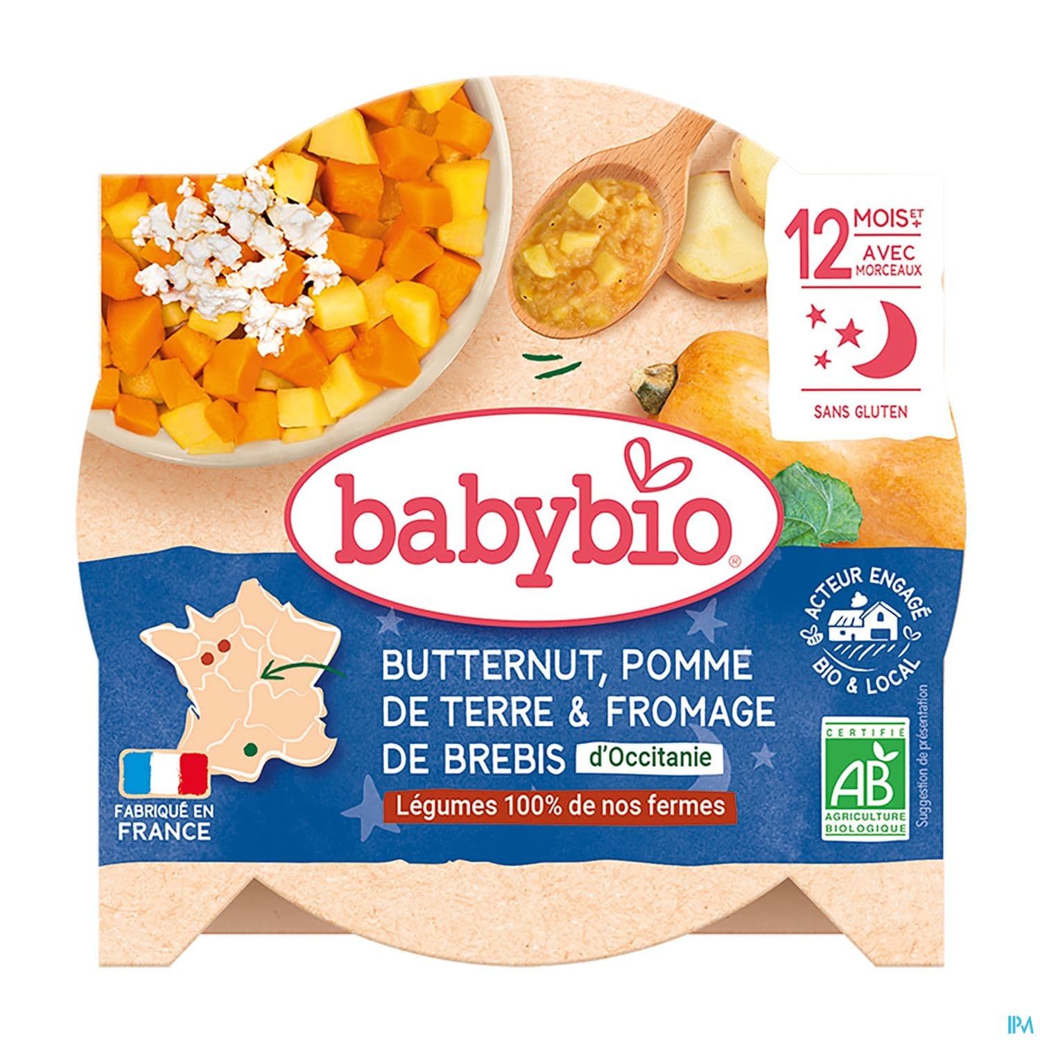 BABYBIO BON/NUIT PDT RGE/FROMAG230