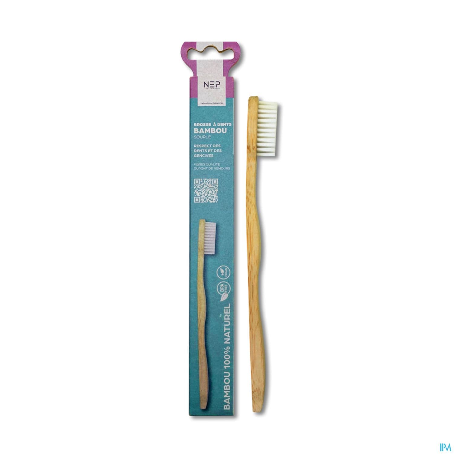 Nep Brosse A Dents Bambou Adulte Souple