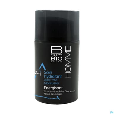 Bcombio Homme Soin Hydratant Energisant Flacon Pompe 50ml