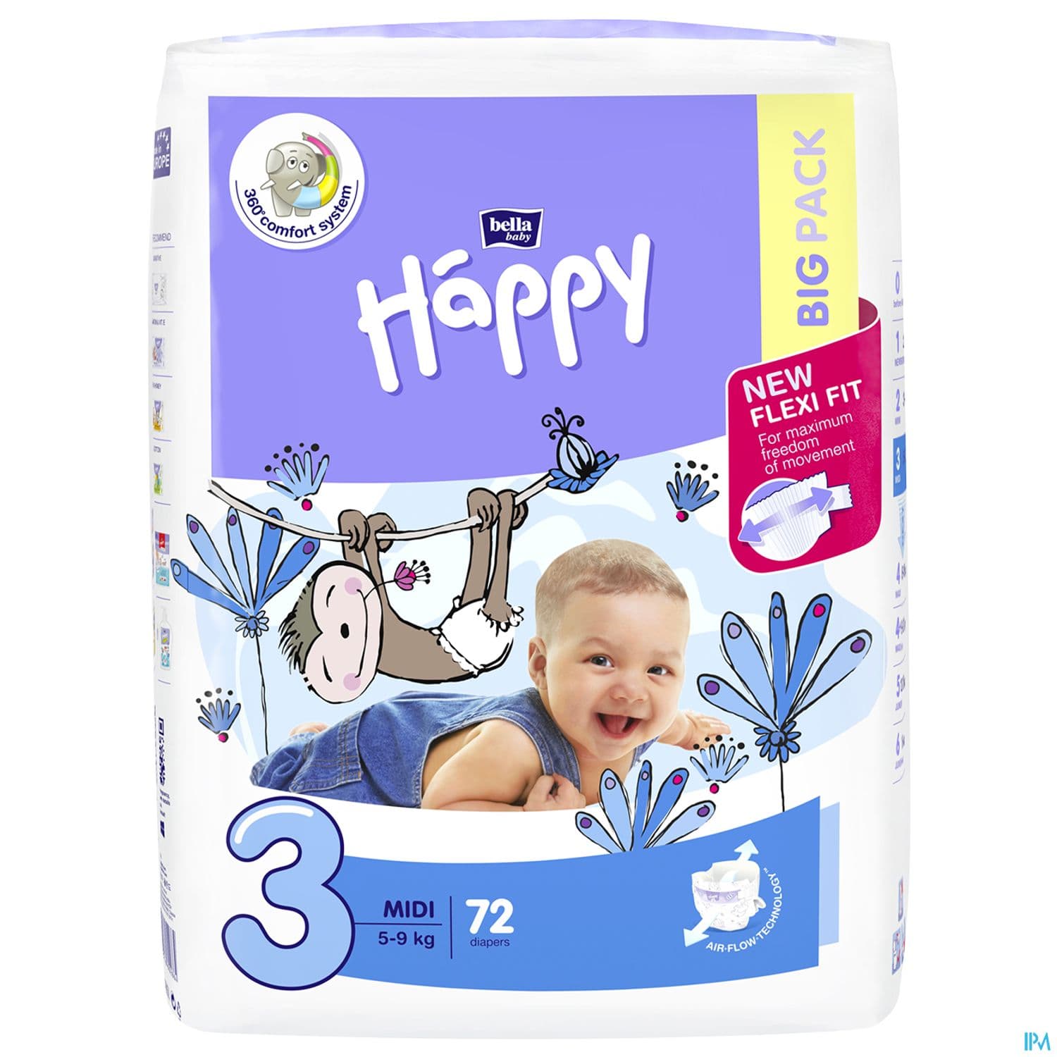 COUCH BELLA BABY HAPPY 5-9KG T3 72