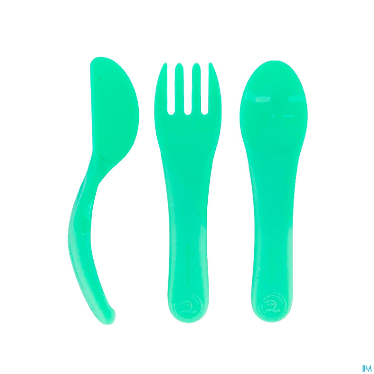 Twistshake Couverts D Apprentissage Silicone Vert Pastel X3 — Pharmacie du stade