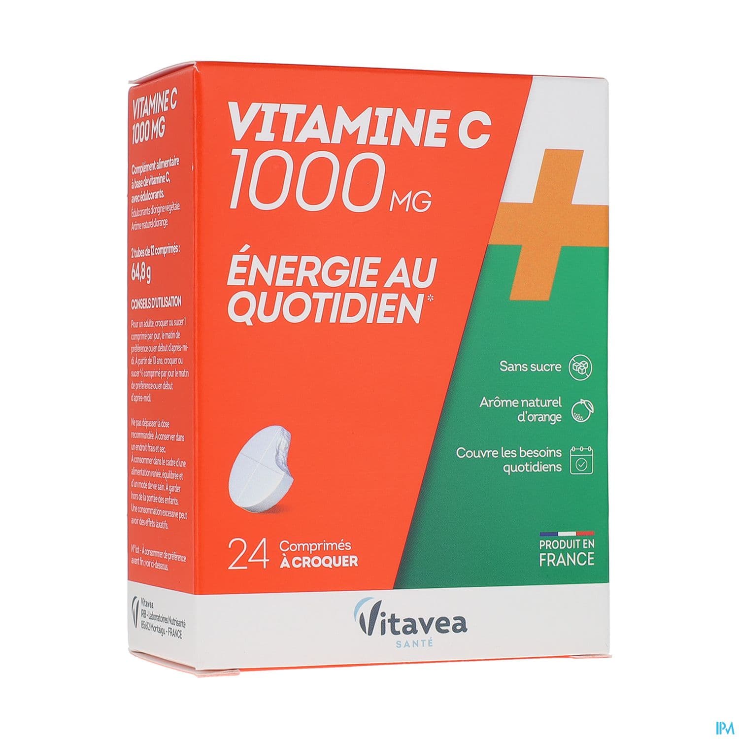 VITAVEA VIT C 1G CPR CROQ 24