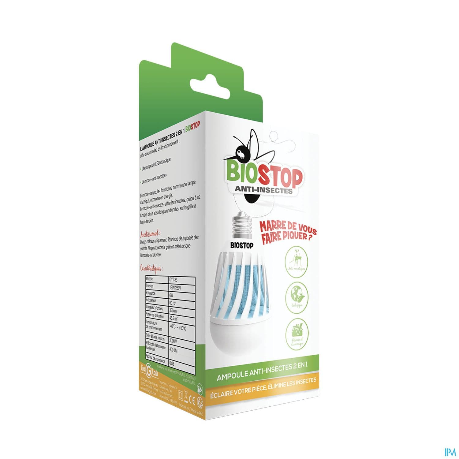 BIOSTOP AMPOUL A/INSECT 2EN1 DYT83