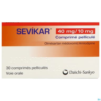 Sevikar 40mg/10mg Comprime 30