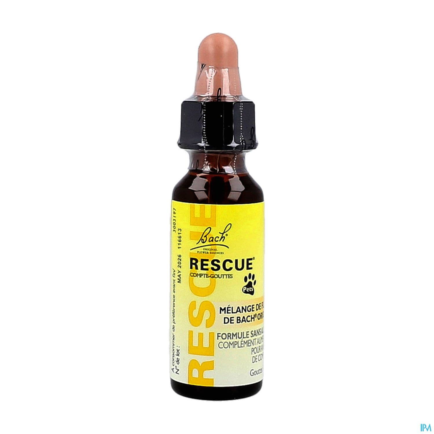 RESCUE BACH ORIGINAL PETS GTTE10ML