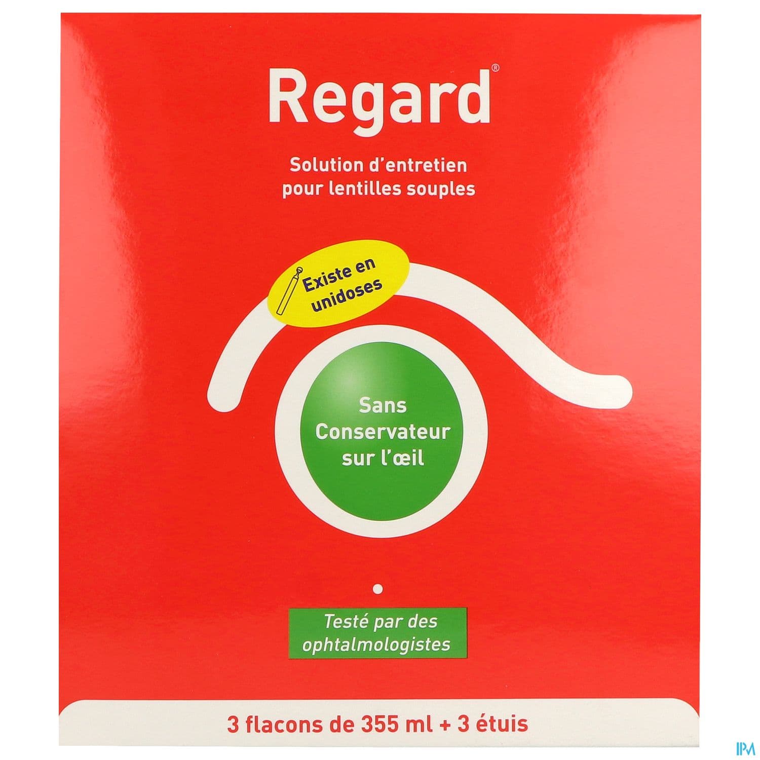 Regard Solution Multifonctions 355ml X3 + 3 Etui