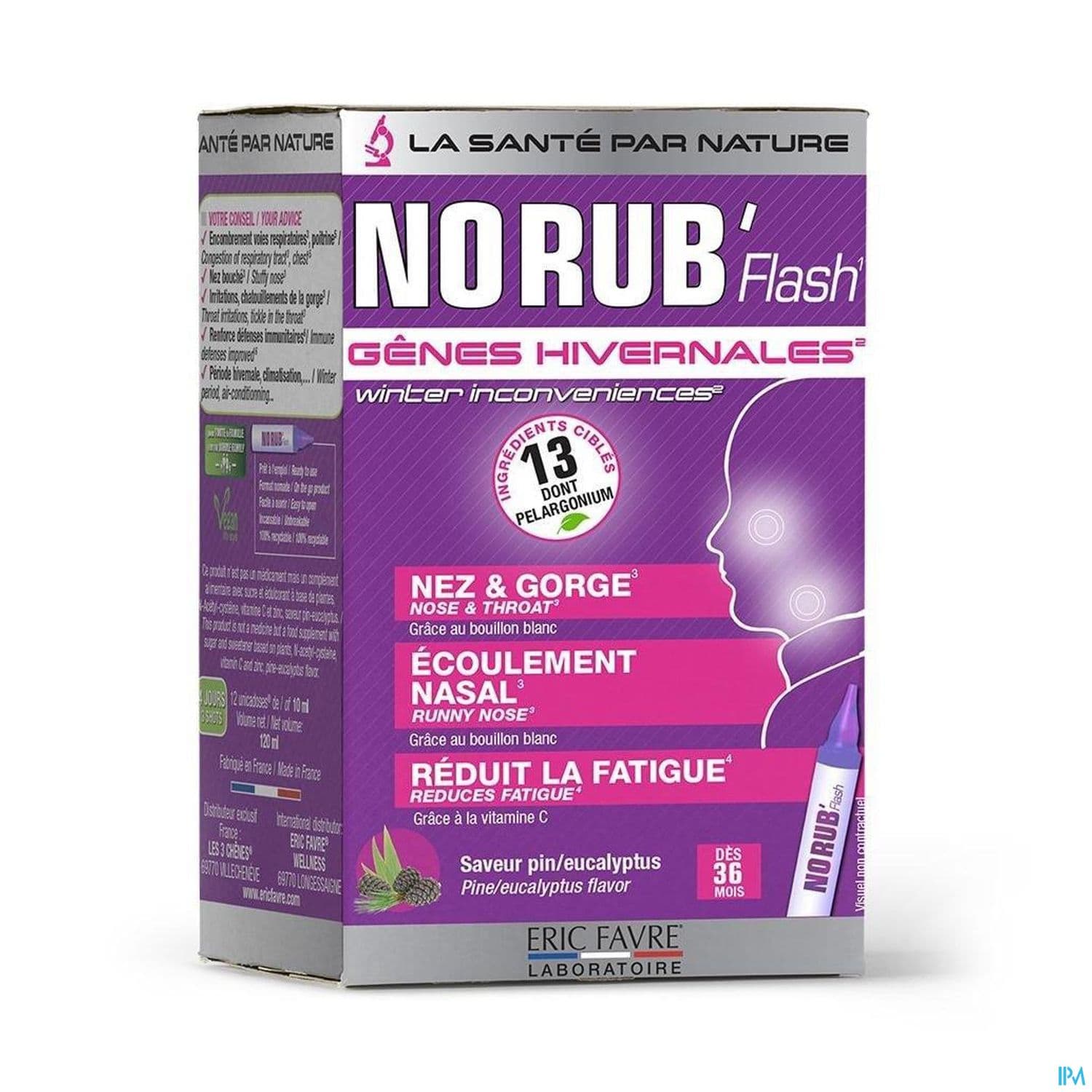 Eric Favre No Rub Flash Unicadose 12