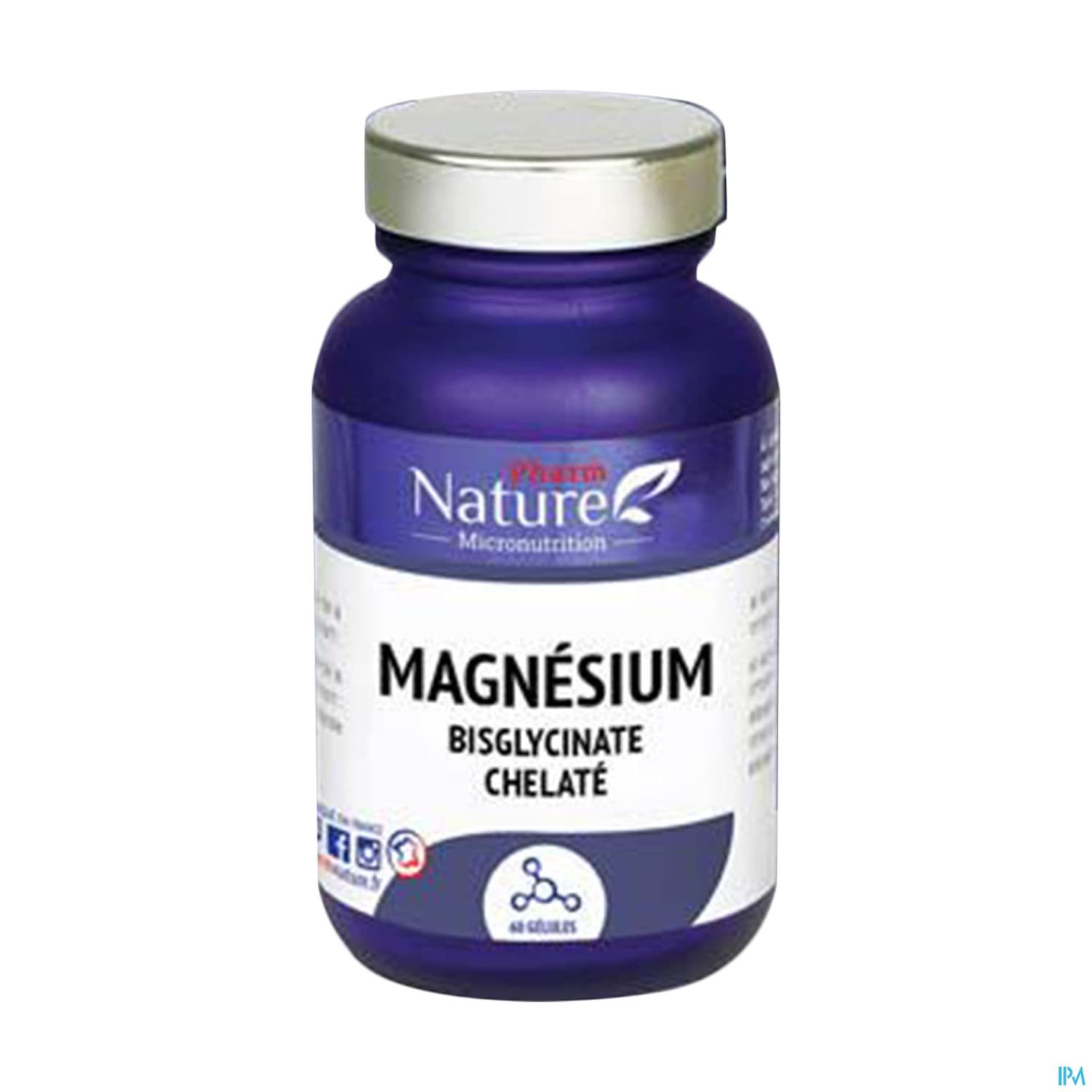 Pharm Nature Magnesium Bisglycinate Chelate Gelule 60