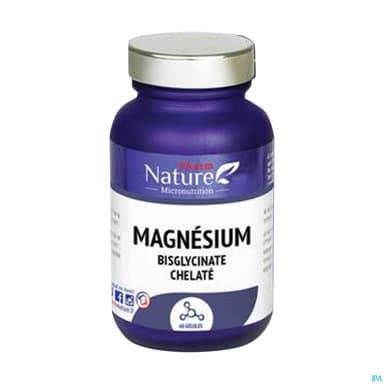Pharm Nature Magnesium Bisglycinate Chelate Gelule 60